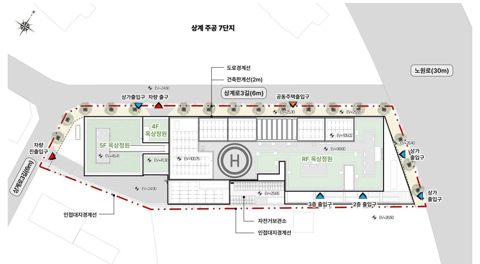 해링턴플레이스노원센트럴-단지배치도